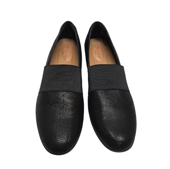 {Clarks}  Unstructured Women's Elegant Black Women's Loafers - Size 10 N - Picture 3 of 12